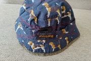 Barbour reversible bucket hat cap size small cotton inside with waxed waterproof outer in very good condition FREE STANDARD POSTAGE INCLUDED