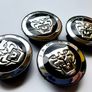 4 x BLACK 58mm - 59mm JAGUAR C2D47107 wheel center caps F XF XJ XKR S type X type XJ8 XK8 Image 6