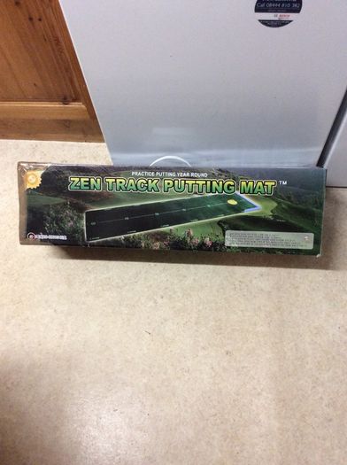 Golf Putting Mat. 15 Feet Long.Fast And Slow Halved Mat To Vary Practice.Includes Golf Hole. Collect In Swords Or Via Post.
