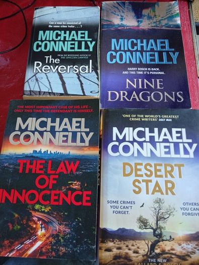 Michael Connelly .......4 books