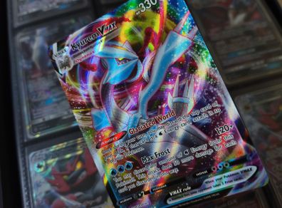 Kyurem VMAX ! Ultra Rare ! from Lost Origin Set ! 2022 ! Pokemon Card !