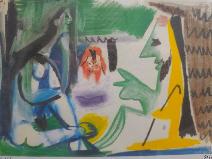 After Pablo Picasso Les Dejeuners