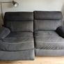 three seater sofa with double recliners Image 3