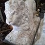 Large Pair cast stone Garden Lions Image 4