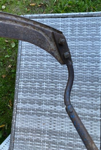 Vintage long-handle hook / scythette / sickle
