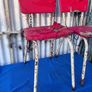 2 1960s vintage metal chairs Image 2