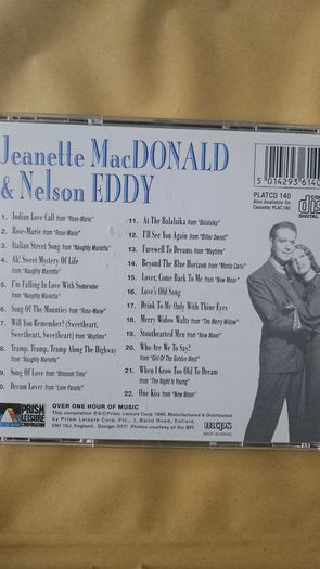 Jeannette MacDonald & Nelson Eddy. Sweet Hearts.