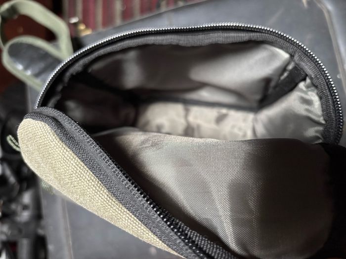 small canvas camera / acessaries   bag
