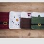 Hand Knitted Christmas Coasters Image 2