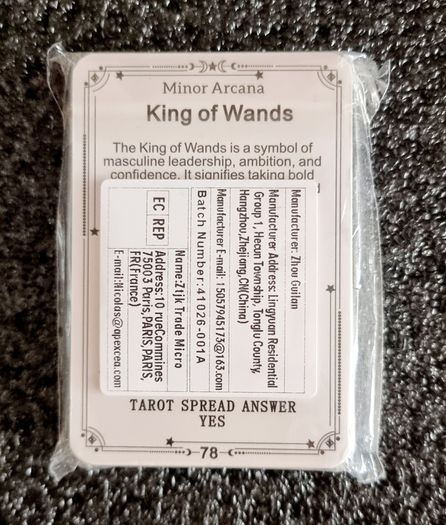 Taro cards, each set price. New. Unopened.