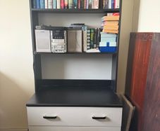 Chests of drawers and matching shelves