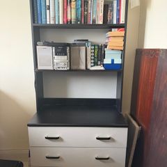 Chests of drawers and matching shelves