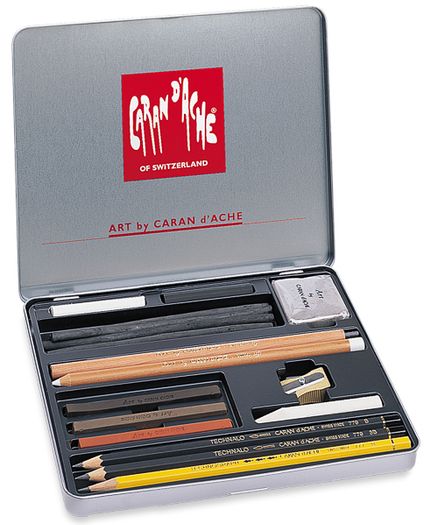 ART by Caran dAche (Sketching Set for Artists) SALE 30% OFF
