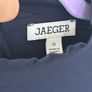Jaeger Jersey Colour Block Tie Waist Midi Dress Image 5