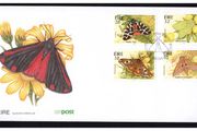 1994 Ireland Fauna &amp; Flora Moths Commemorative Stamps  An Post First Day Cover (FDC)