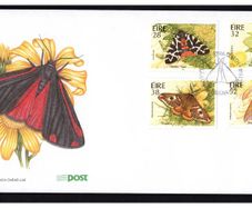 1994 Ireland Fauna & Flora Moths Commemorative Stamps  An Post First Day Cover (FDC)