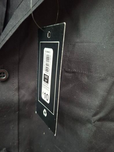 black shirt dunnes new