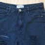 Ripped Black Jeans   Size 8 Image 2