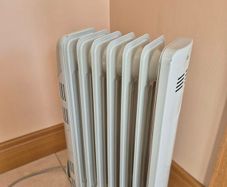 Oil filled heater