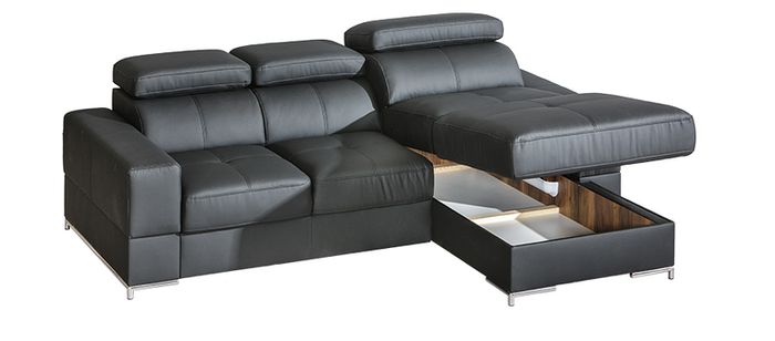 Bazalt I Corner Sofa Bed @ J & D Furniture