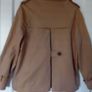 German brand Oui - Short Trench Jacket - Camel - UK 12 - BNWT RRP 260 Image 10