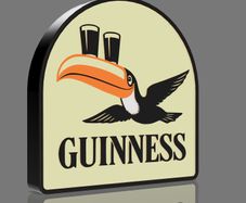 Guinness Flying Toucan Lightbox