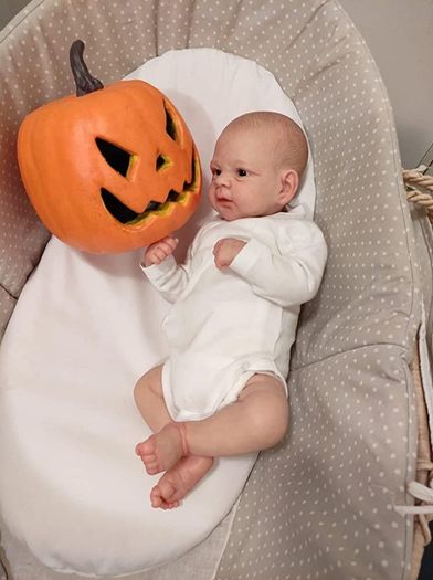 Reborn Baby Dolls 17 Inch Silicone Baby Dolls That Look Real Soft Cloth Body Preemie Babies Realsitic Newborn Baby Dolls (FREE POSTAGE)