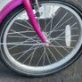 Young Girls Pink Paris Daisy Bike Used In Working Order Image 3