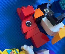 Lego Duplo mixed blocks