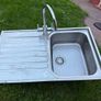 franke sink stainless with kitchen tap Image 3