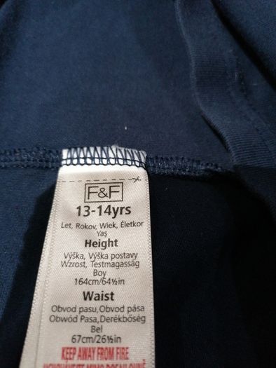 Girl's Navy Leggings