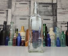 259 - Vintage Clear Glass Cork Distilleries Company Dry Gin Biggest Size Decorative Collectible Bottle