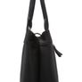 Black Leather Handbag Image 10