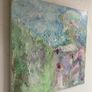 Large Framed Original Art in Abstract Art Landscape by Artist Irish Art Original Art Abstract Art Image 5