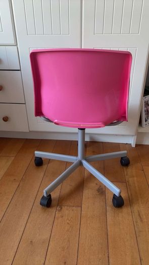 ikea desk and swivel chair