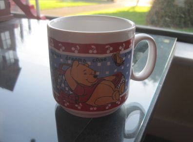 Winnie And Friends Junior Staffordshire Pottery Mug.