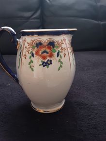 Water Jug/Vintage Sylvia Gibsons Pottery WaterJug 6" High  - Reg.No.749979