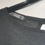 Quiz Black Ribbed Wide Leg Jumpsuit - Short Sleeve Tie Waist Image 4
