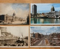 4 Old Dublin Postcards