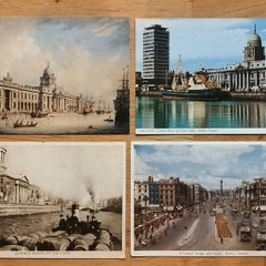4 Old Dublin Postcards