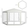 New gazebo, 4m hexagon (Free Delivery) Image 2