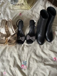 high heels all to be sold together all brand new just didn't fit me