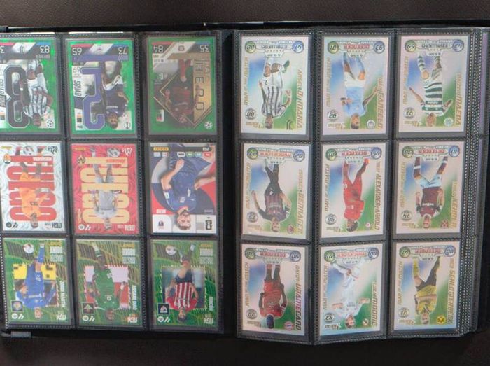 Football Cards Golden ballers limited Editions Topps chrome Merlin & Many more
