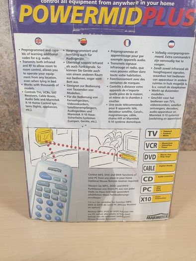 Maritek Powermid plus 8 in 1 universal remote and IR extender BRAND NEW