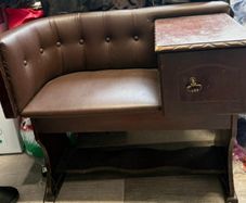 Telephone table bench