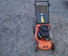 petrol lawnmower self drive