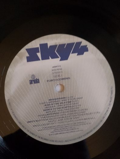 Sky - Sky 4 Forthcoming Vinyl LP (1982) UK 1st Pressing Acoustic Prog EX+