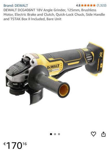 DEWALT Angle Grinder