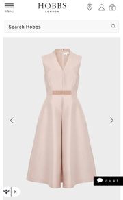 Hobbs midi dress size 8 silk wool worn once like new