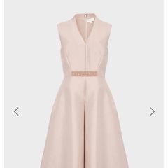 Hobbs midi dress size 8 silk wool worn once like new
